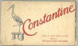 Algérie : CONSTANTINE : Carnet De 20 Cartes, Complet - Constantine