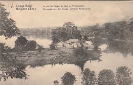 Congo Belge Entier Postal Illustré 1915 - Entiers Postaux