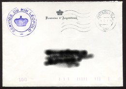 2002 "Enveloppe"  En-tête   Domaine D'Argenteuil  Service Du Roi Léopold - Privé- & Lokale Post [PR & LO]