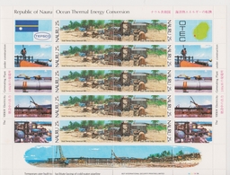 Nauru SG 263-267 1982 Ocean Thermal Energy Conservation, Sheetlets, Mint Never Hinged - Nauru