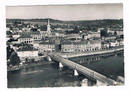 CHATEL Sur MOSELLE  88  Vue Aerienne Le Pont Et Le Quai - Chatel Sur Moselle