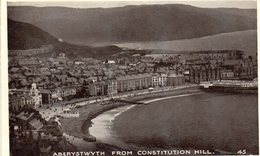 ABERYSTWYTH - From Constitution Hill - Cardiganshire