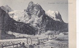 Switzerland, Suisse, Rosenlaui Wall Und Wetterhorn  (pk56947) - Horn