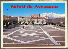 °°° Cartolina N. 59 Avezzano Piazza Risorgimento Nuova °°° - Avezzano