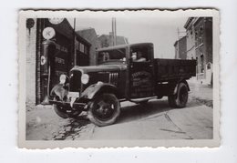 SAINT - NICOLAS  -  Photo 6,2 X 9 Cm - Camion De Transports Julien BELLEFROID, Rue Du Centre 7 - Saint-Nicolas