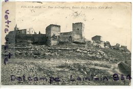 - FOS- Sur MER - ( B Du R. ), Tour Des Templiers, Ruines Des Remparts, Côté Nord, écrite, BE, Scans. - Other & Unclassified