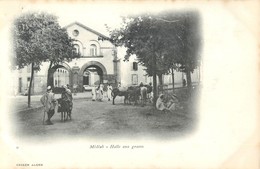 MEDEAH HALLE AUX GRAINS MARCHE MEDEA 1900 ALGERIE - Médéa