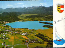 Osterreich - Postcard  Circulated In 1969 - Faaker See With Mittagskogel, Drobollach And Egg Carinthia - 2/scans - Faakersee-Orte
