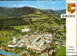 Osterreich - Postcard  Circulated In 1970 - Gmünd - Partial Aerial View - 2/scans - Gmünd