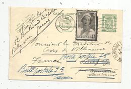 Entier Postal  , 1936 , BELGIQUE-BELGIE , GENT 10, 2 Scans - Postkarten 1909-1934