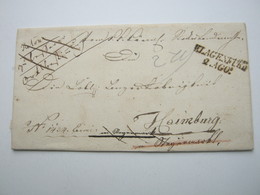 1839 , KLAGENFURT , Brief Mit Inhalt - ...-1850 Vorphilatelie