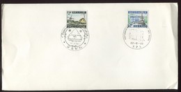 1968 "FDC"  1er Jour , Timbres N° 1461-1462   Bokrijk - Spa - 1961-1970