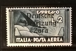 ZARA 1943 POSTA AEREA - Duitse Bez.: Zara