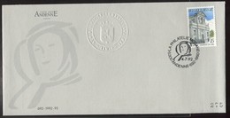 1992 "FDC"  1er Jour , Timbre N° 2470   Andenne - 1991-2000