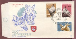 1961 "FDC"  1er Jour , Timbres N° 1182-1184-1187 - 1961-1970