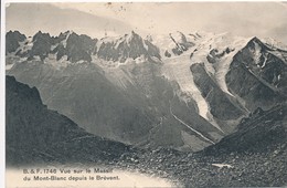 CPA - France - (74) Haute Savoie - Vue Sur Le Massif Du Mont Blanc Depuis Le Brévent - Chamonix-Mont-Blanc