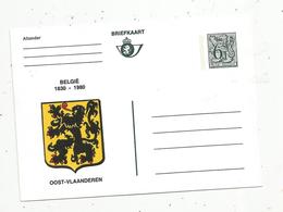 Entier Postal NEUF, Briefkaart, 6f50 ,BELGIË 1830-1980 , Blason OOST-VLAANDEREN ,vierge , Belgique - Altri & Non Classificati