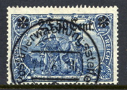 ETAPPENGEBIET WEST 1916 2.50 Fr. On 2 Mk. 25:17 Perforation Shade B Used.  Michel 12Bb - Besetzungen 1914-18