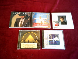 ELTON  JOHN  °  COLLECTION DE 5 CD ALBUM - Collections Complètes