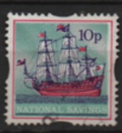 GB 1973 Cinderella/Vignette National Savings Stamp 10p Gestempelt; UK Used - Cinderella