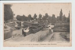 VENAREY LES LAUMES - COTE D'OR - LE PORT DU CANAL DE BOURGOGNE - Venarey Les Laumes