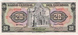 EQUATEUR - Billet De 20 Sucres - 24/05/1980 - Equateur