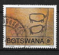 BOTSWANA   1991 Rock Paintings    Used   Petroglyphs - Botswana (1966-...)