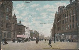 High Street, Sheffield, Yorkshire, C.1905 - Hartmann Postcard - Sheffield