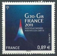 FR YT 4575 " G20 - G8 " 2011 Neuf** - Nuevos