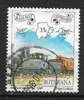 BOTSWANA 1997 The 100th Anniversary Of Railway In Botswana  Railway Centenary    USED - Botswana (1966-...)