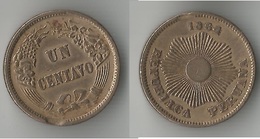 PEROU  1  CENTAVO  1864 - Perú