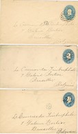 31549. Tres Entero Postale NEW YORK 1900's . Oval Marking CR. Franklin - ...-1900