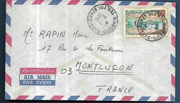 Afars Et  Issas    Lettre Par Avion    De Djibouti   Le 09  04 1970  Vers Montluçon - Storia Postale