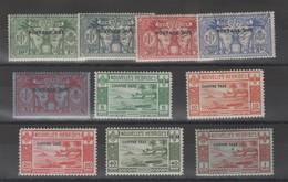 Nouvelles- Hébrides_ Taxe - (  2 Légende) N°6/15 (1938 ) - Postage Due