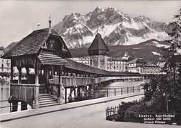 SUISSE,SWISS,SWITZERLAND,SCHWEIZ,SVIZZERA,LUZERN,LUCERN,PONT,CARTE PHOTO - Luzern