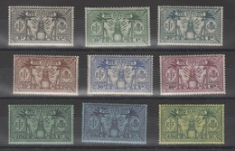-New Hebrides_ 1927 - N°91 /99 - Used Stamps