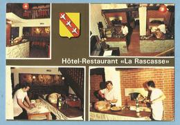 A040  CP  RECHICOURT-LE-CHATEAU  (Moselle)  Hôtel-Restaurant  "LA RASCASSE"  Prop. J.M.  GALLAIS  ++++ - Rechicourt Le Chateau