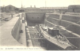Le Havre - Petite Cale Sèche Et Vue Sur La Tente Transatlantique - Portuario