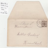 TIMBRES D ALLEMAGNEOBLITERE SUR LETTRE (WURTTEMBERG) Nr  COTE DU TIMBRE  2.5  € - Covers & Documents