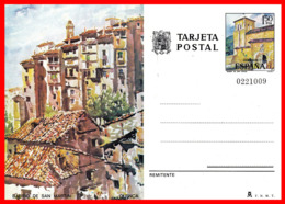 ESPAÑA TARJETA POSTAL AÑO 1975 TURISMO CUENCA - Cuenca