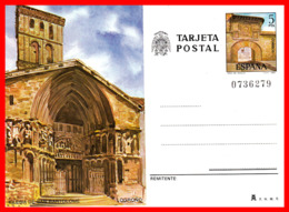 ESPAÑA TARJETA POSTAL AÑO 1980 TURISMO LOGROÑO - La Rioja (Logrono)