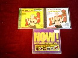 COLLECTION DE 3 CD ALBUM DE COMPILATION NOW ! + NRJ + NRJ 1995 - Compilaties