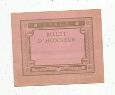 Billet D'honneur , ECOLE , LABOR , INSTRUCTION , EDUCATION ,vierge , Rose - Ohne Zuordnung