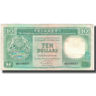 Billet, Hong Kong, 10 Dollars, 1992, 1992-01-01, KM:191c, TTB - Hongkong