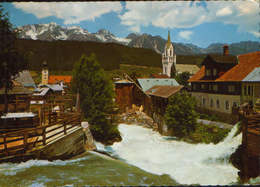 Osterreich - Postcard Circulated In 1978 -  Schladming - Motiv Am Talbach  - 2/scans - Schladming