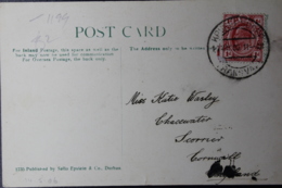 Transvaal Postcard KRUGERSDORP -> UK  14-5-1906 - Transvaal (1870-1909)