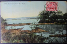 NATAL INTERPROVINCIAL PERIOD RITZ -> ANTWERP 30-9-1913  THE ZAMBESI RIVER ABOVE THE FALLS - Transvaal (1870-1909)