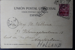 CAPE OF GOOD HOPE POSTCARD FROM MADEIRA NEWIAM -> AMSTERDAM 20-3-1901 - Kaap De Goede Hoop (1853-1904)