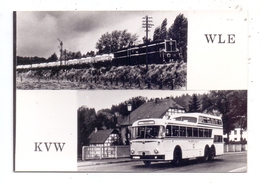 4780 LIPPSTADT, WLE Eisenbahn  & KVW Omnibus - Lippstadt