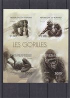 Gorilles - Burundi - COB BF 480 ** - MNH - NON Dentelés - Valeur 36 Euros - Gorilla